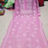 Georgette_gala_buti_kurti_with_chikankari_work