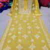 Georgette_gala_buti_kurti_with_chikankari_work