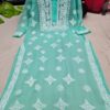 Georgette_gala_buti_kurti_with_chikankari_work
