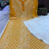 Georgette_geometric_jaal_kurti_with_chikankari_work