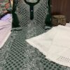 Georgette_geometric_jaal_kurti_with_chikankari_work