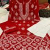 Georgette_faizia_daman_kurti_with_chikankari_work