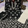 Georgette_faizia_daman_kurti_with_chikankari_work