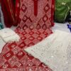 Georgette_buta_kurti_with_mirror_&_with_chikankari_work
