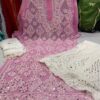 Georgette_buta_kurti_with_mirror_&_with_chikankari_work