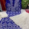 Georgette_buta_kurti_with_mirror_&_with_chikankari_work