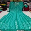 Georgette_front_open_anarkali_kurti_with_chikankari_work