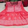 Georgette_short_gown_with_chikankari_work