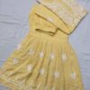 Cotton_gala_buti_kurti_&_gharara_set_with_chikankari_work