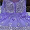 Georgette_short_gown_with_chikankari_work