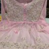 Georgette_short_gown_with_chikankari_work