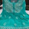 Georgette_short_gown_with_chikankari_work