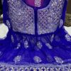 Georgette_short_gown_with_chikankari_work