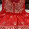 Georgette_short_gown_with_chikankari_work