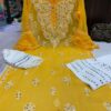 Georgette_bell_sleeves_rose_kurti_with_mirror_and_chikankari_work