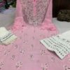 Georgette_bell_sleeves_rose_kurti_with_mirror_and_chikankari_work
