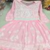 Georgette_short_top_with_chikankari_work
