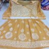 Georgette_short_top_with_chikankari_work