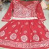 Georgette_short_top_with_chikankari_work