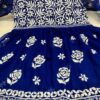 Georgette_short_top_with_chikankari_work