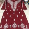 Special_size_pure_cotton_kurti_with_chikankari_work