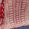 Georgette_skirt_border_saree_&_blouse_with_chikankari_work