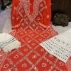 Georgette_kurti_with_mirror_and_chikankari_work