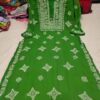 Georgette_gala_buti_kurti_with_chikankari_work