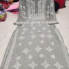 Georgette_gala_buti_kurti_with_chikankari_work