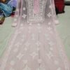 Georgette_gala_buti_kurti_with_chikankari_work