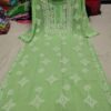 Georgette_gala_buti_kurti_with_chikankari_work