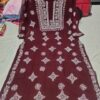 Georgette_gala_buti_kurti_with_chikankari_work