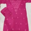 Special_size_cotton_kurti_salwar_set_with_chikankari_work