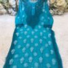 Georgette_double_thread_gala_buti_kurti_with_chikankari_work