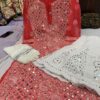 Georgette_mirror_work_kurti_with_chikankari_work