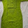 Brasso_dyed_cotton_kurti_with_chikankari_work