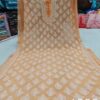Georgette_buti_jaal_kurti_with_chikankari_work