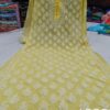 Georgette_buti_jaal_kurti_with_chikankari_work