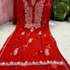 Mul_Mul_cotton_printed_kurti_with_chikankari_work