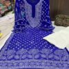 Georgette_bell_sleeves_daman_rose_keel_jaal_kurti_with_chikankari_work