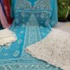 Georgette_qureshia_panel_kurti_with_mirror_and_chikankari_work