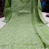 Voil_Cotton_jaal_angrakha_kurti_with_chikankari_work