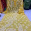 George_bell_sleeves_panel_kurti_with_chikankari_work