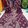 George_bell_sleeves_panel_kurti_with_chikankari_work