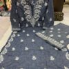 Cotton_kurti_with_plazo_set_with_chikankari_work
