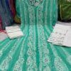 Georgette_back_panel_anarkali_kurti_with_mirror_and_chikankari_work