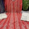 Georgette_back_panel_anarkali_kurti_with_mirror_and_chikankari_work
