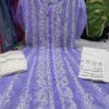 Georgette_back_panel_anarkali_kurti_with_mirror_and_chikankari_work