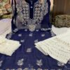 Georgette_patya_gala_buti_kurti_with_gota_and_chikankari_work
