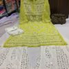 Georgette_yok_daman_kurti_with_mirror_and_chikankari_work
